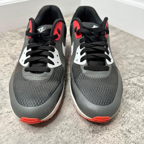 Nike Air Max 90 G Golf Shoes Black Anthracite Chile Red‎ CU9978-002 Mens main image 6